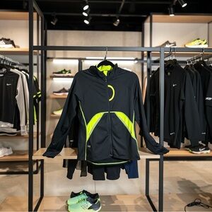 Under Armour Black & Neon Yellow Women's Performance Jacket